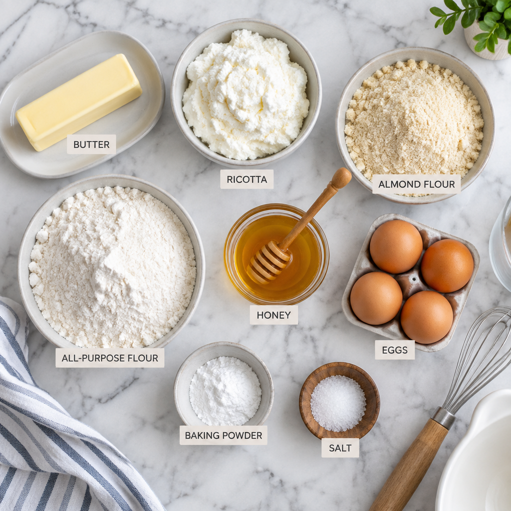 Brown Butter Almond Ricotta Cake with a Touch of Honey Bliss 8 Brown Butter Almond Ricotta Cake with a Touch of Honey Bliss
