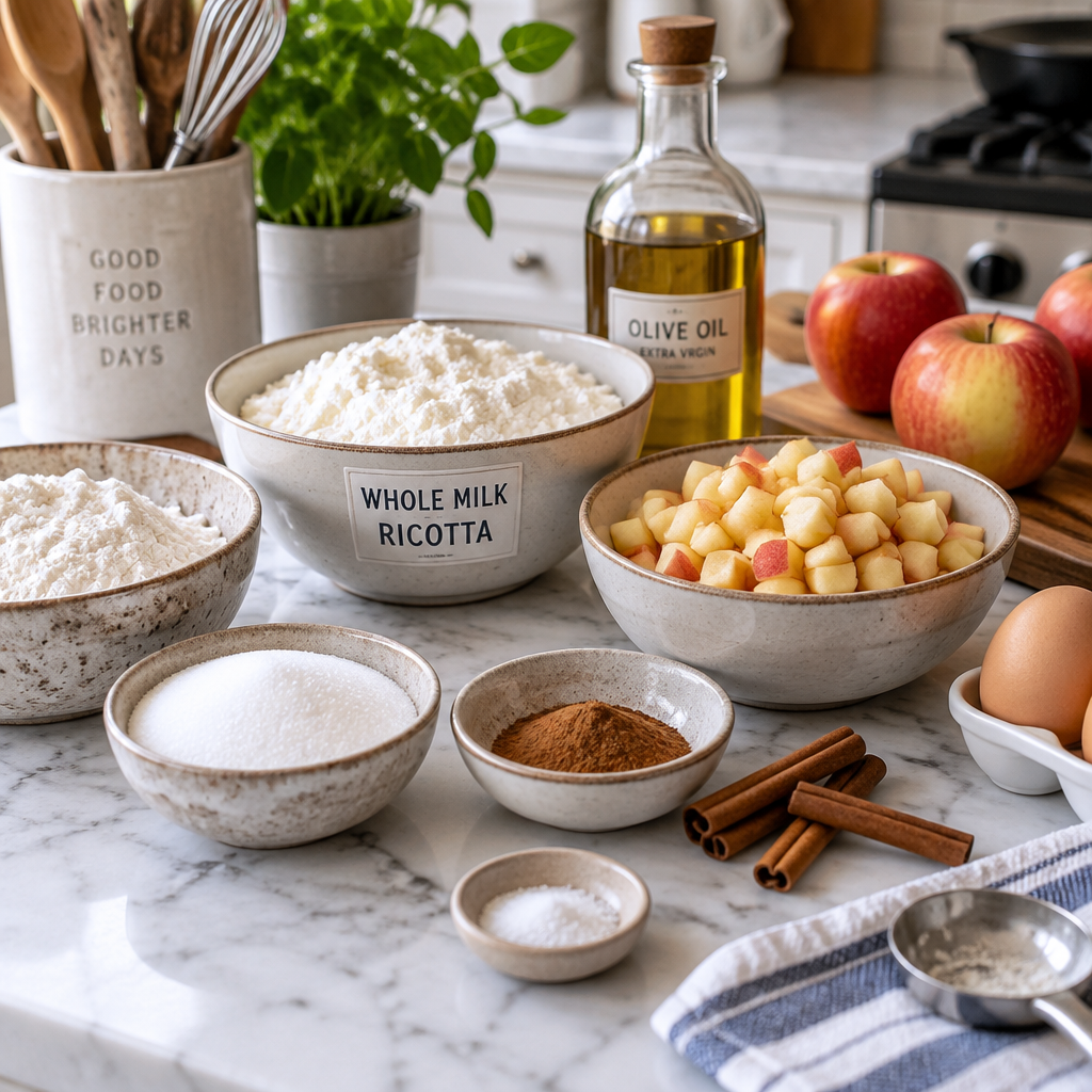 Warm and Cozy Cinnamon Apple Ricotta Fritters to Savor