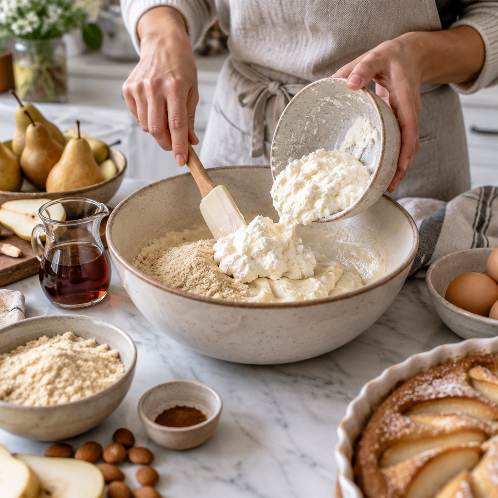 Maple Pear Ricotta Pudding Cake: A Delightful Dessert Treat 9 Maple Pear Ricotta Pudding Cake: A Delightful Dessert Treat