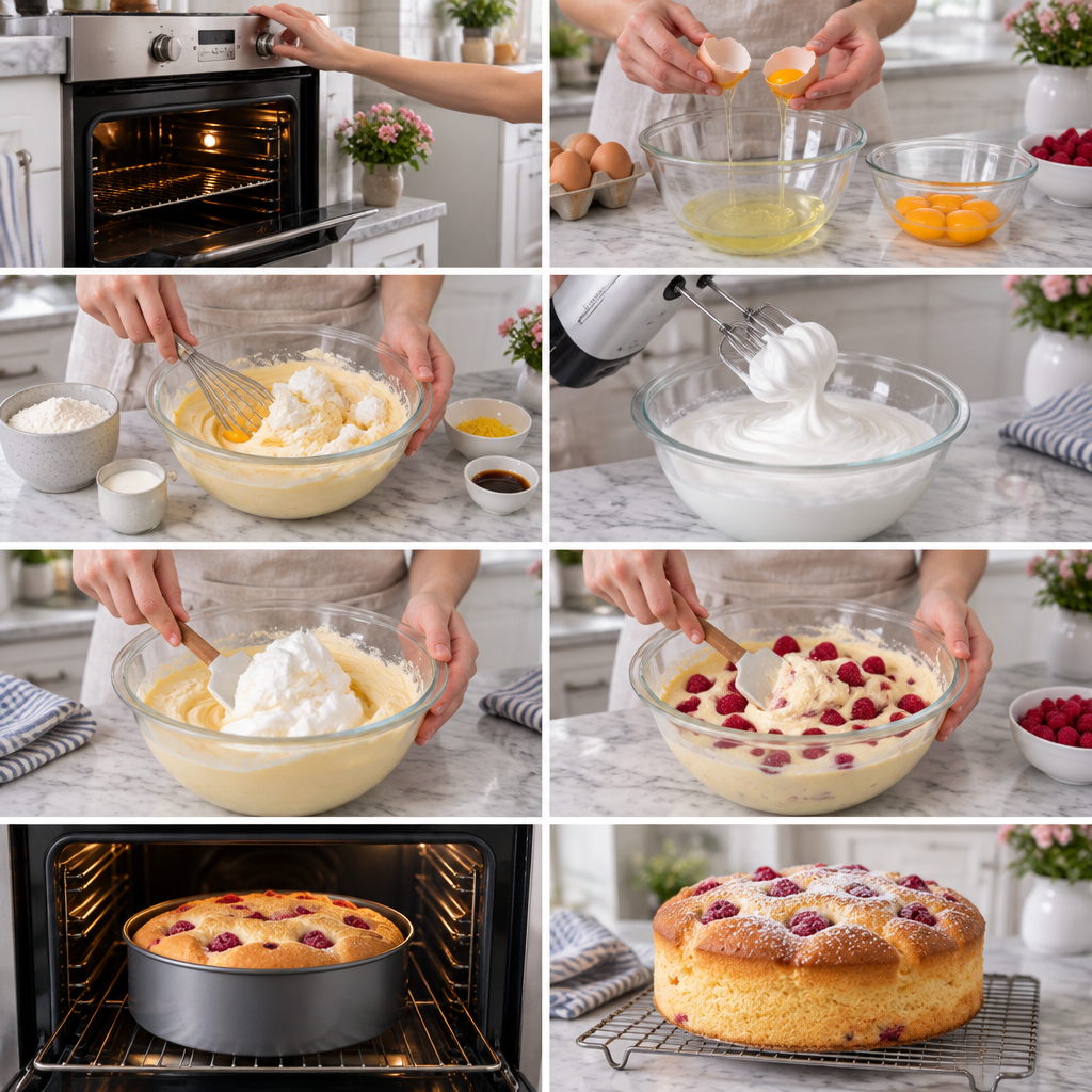 Raspberry Ricotta Souffle Cake That’ll Steal the Show 9 Raspberry Ricotta Souffle Cake