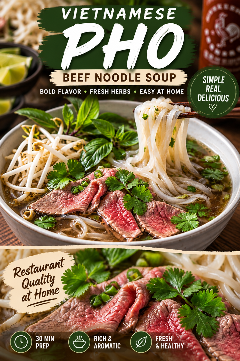 Easy Pho Recipe — Vietnamese Pho Soup
