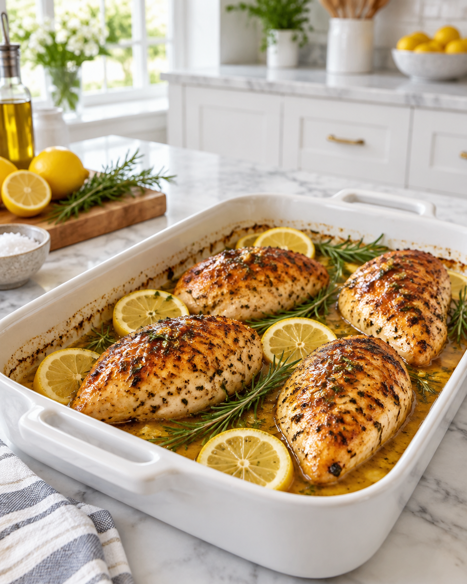 Easy Baked Chicken Breast — Juicy Oven Method