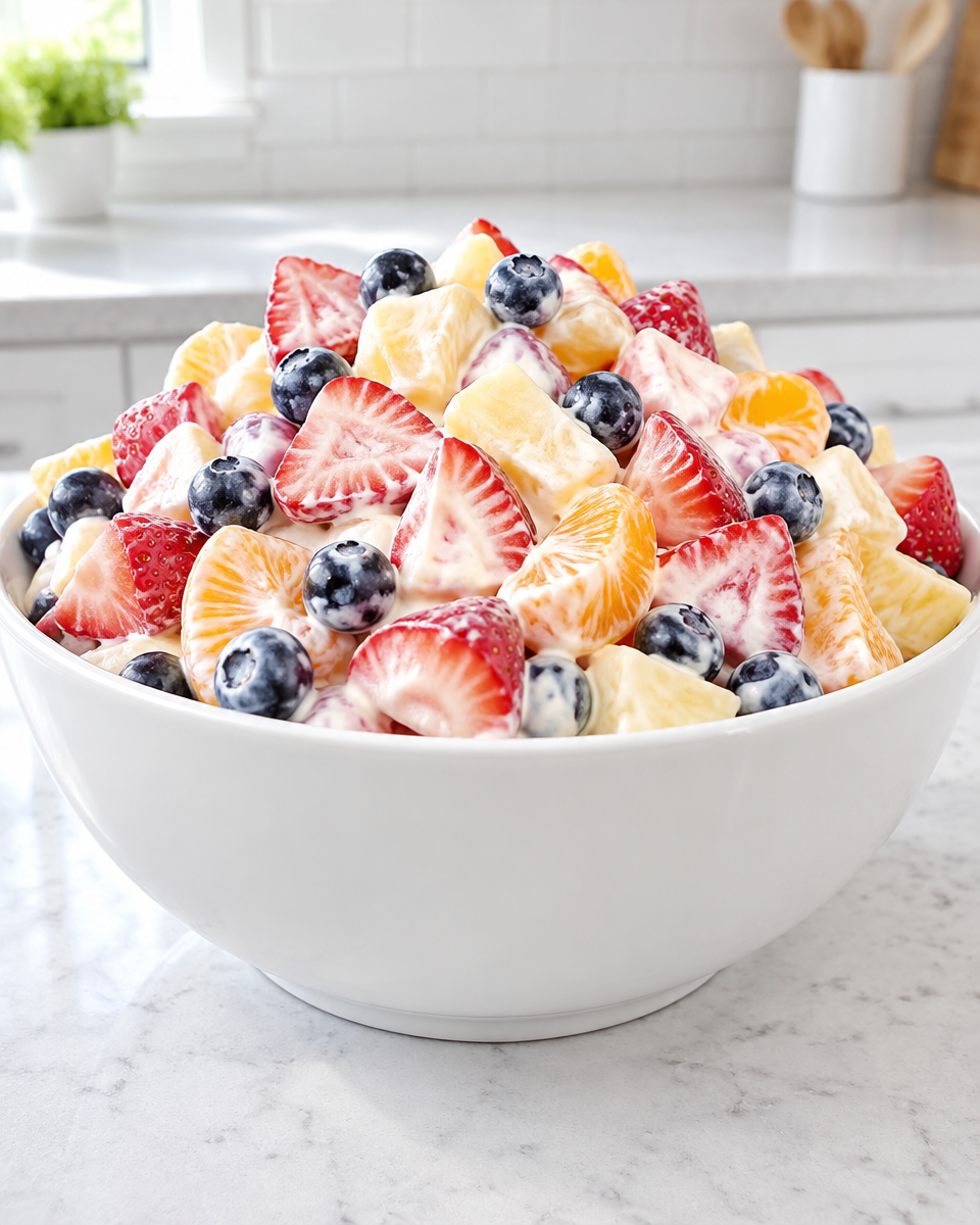 Creamy Fruit Salad Recipe