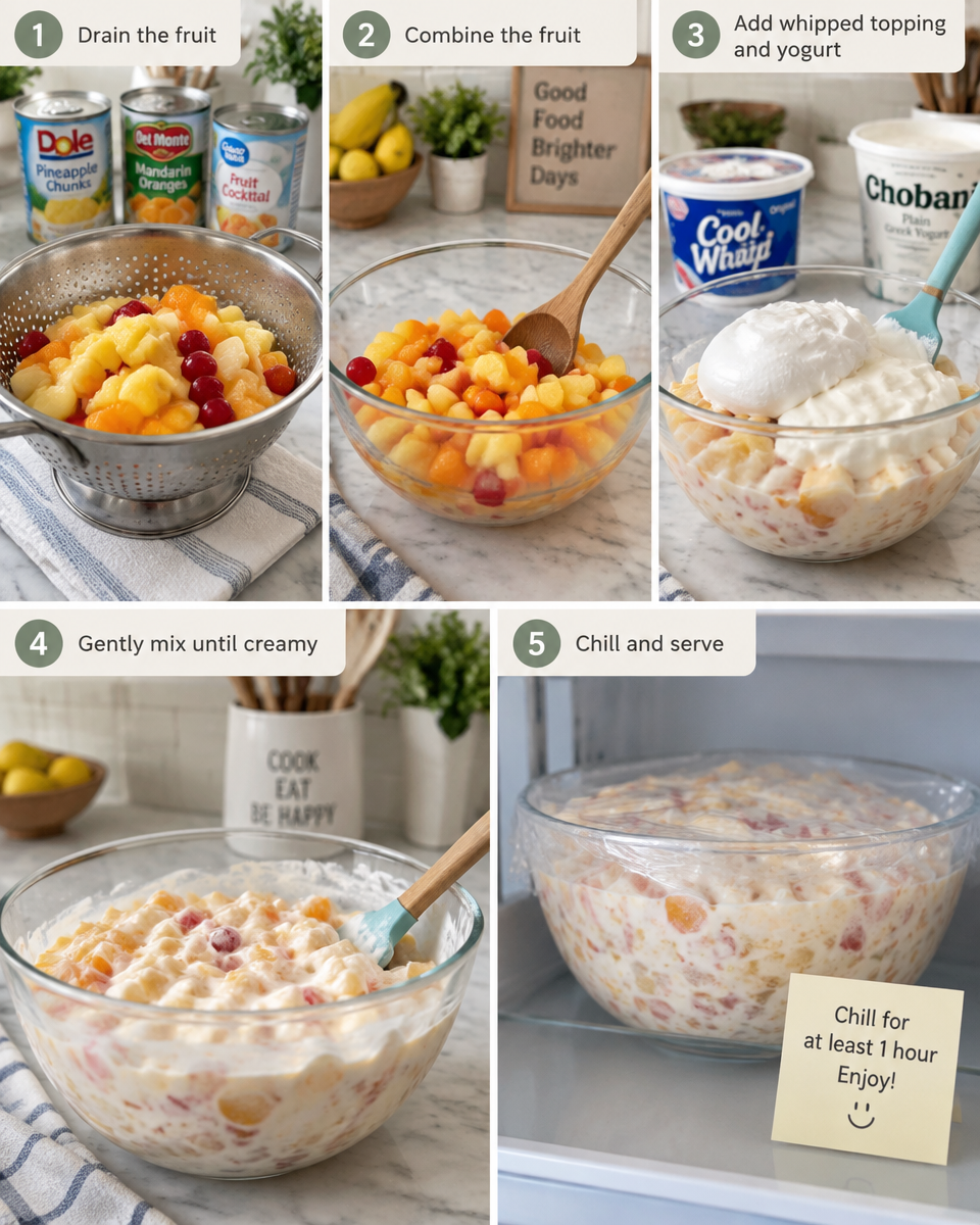 Creamy Fruit Salad Recipe