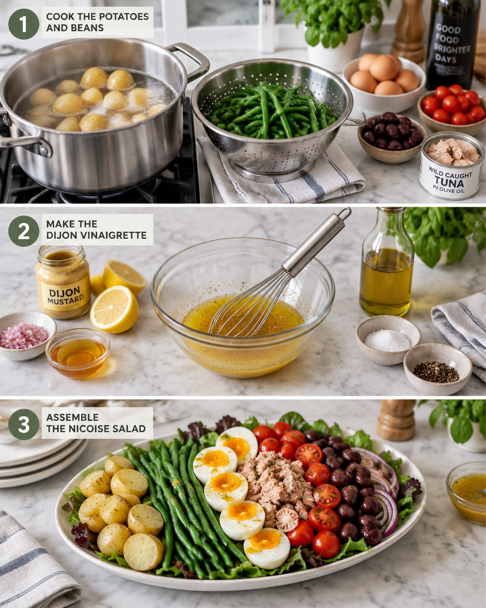 Easy Nicoise Salad Recipe — French Tuna