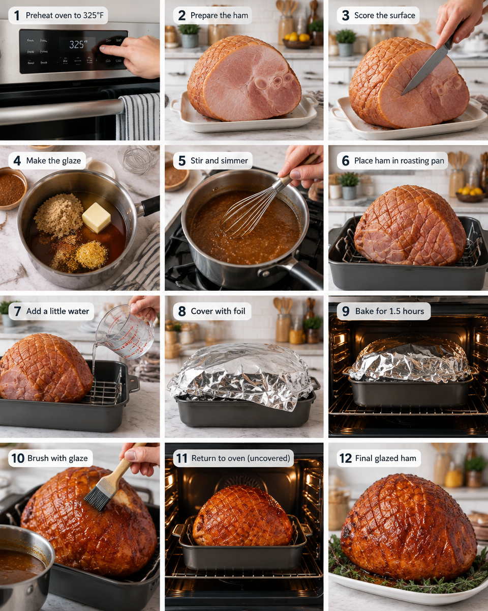 Easy Maple Glazed Ham Recipe — Christmas Holiday