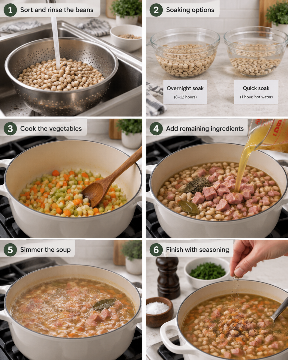 Ham and Bean Soup Recipe