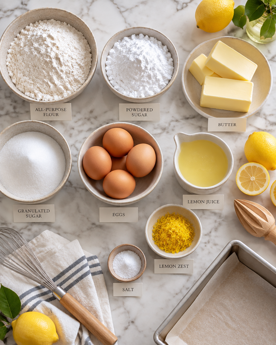 Lemon Bar Recipe