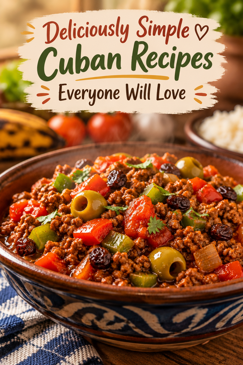 easy cuban recipes at home