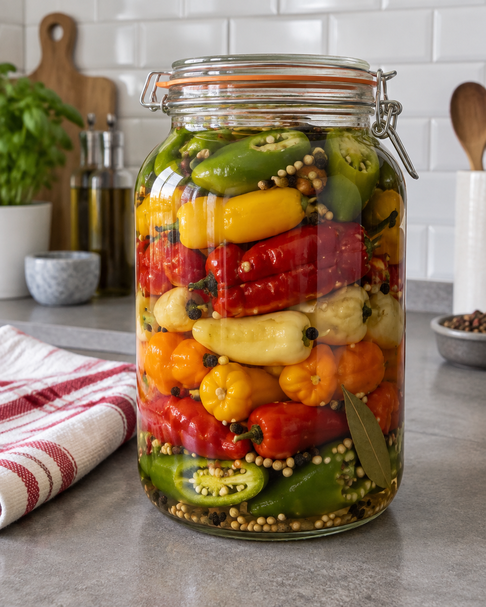 Pickled Peppers Recipe