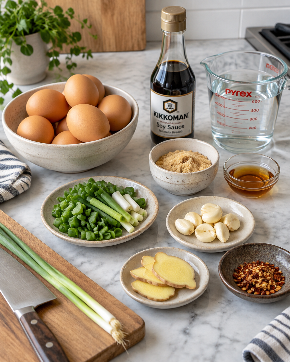 Soy Marinated Eggs