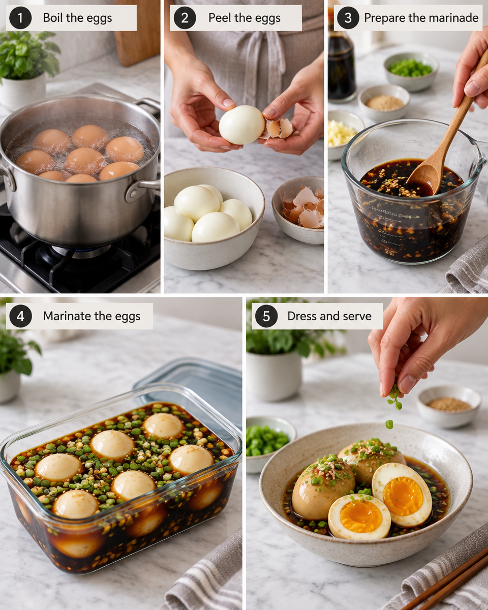 Soy Marinated Eggs