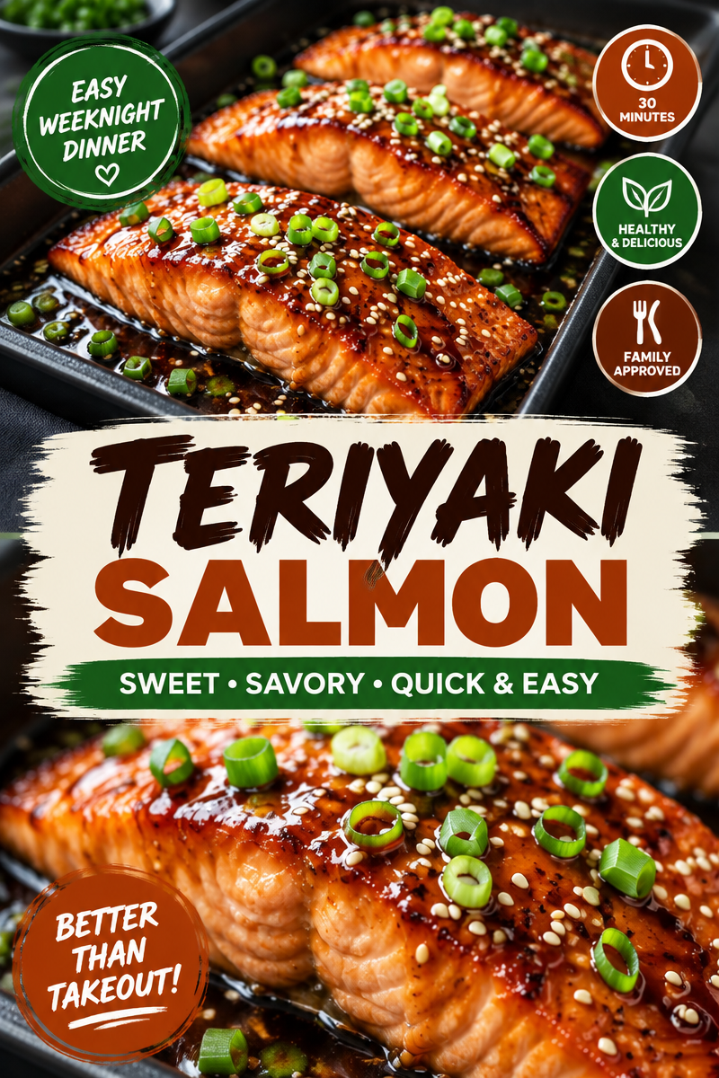 Easy Teriyaki Salmon Bowl Recipe