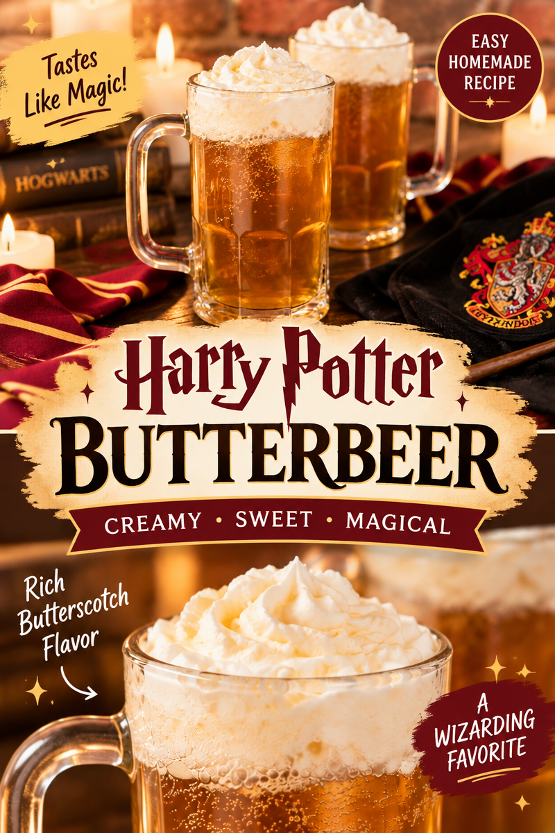 Easy Butterbeer Recipe — Harry Potter Copycat