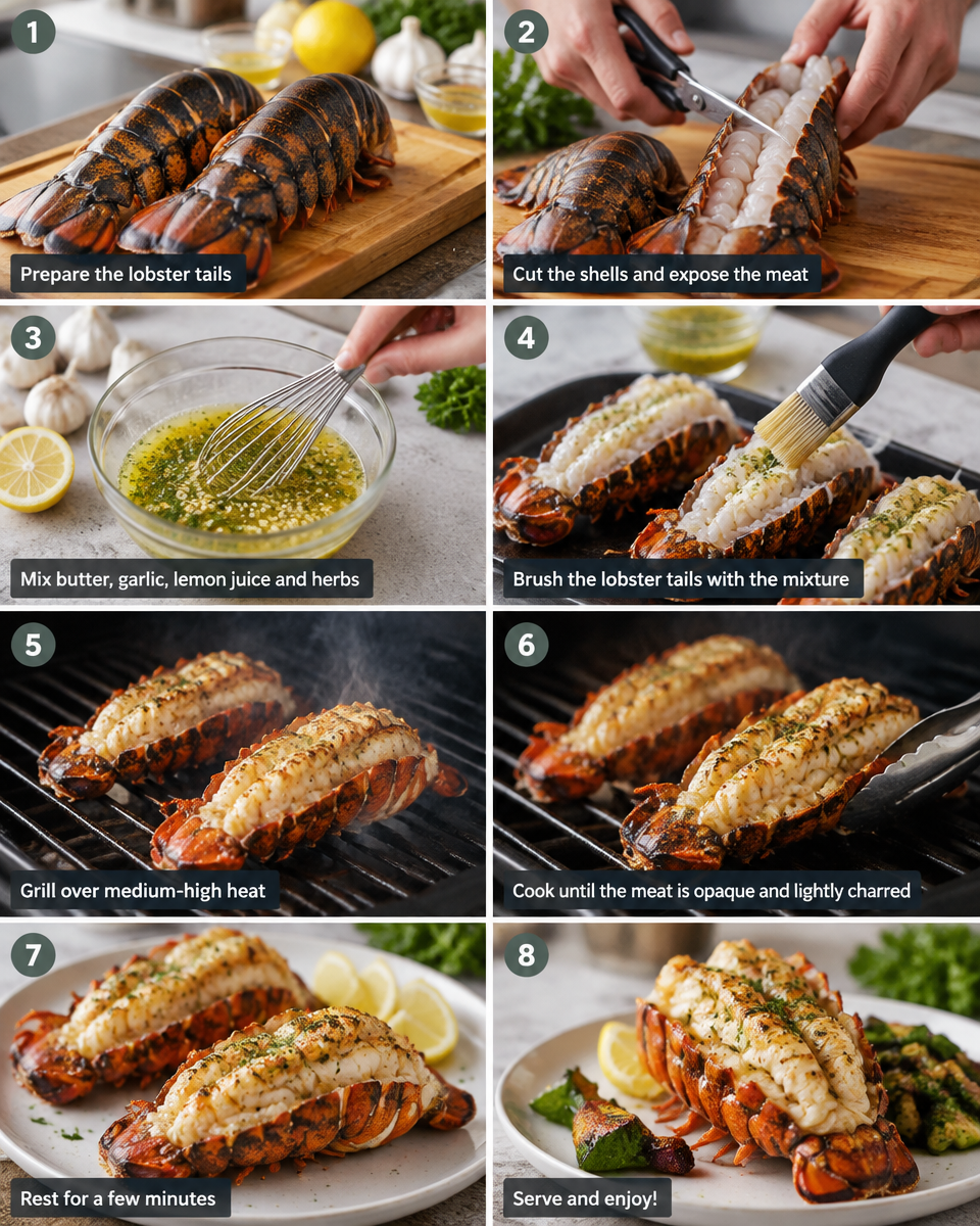 how to cook lobster tail