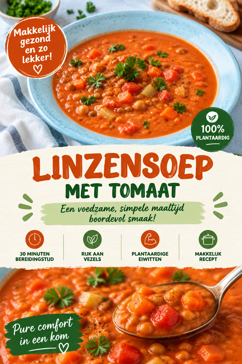 veganistische soep 15 minuten