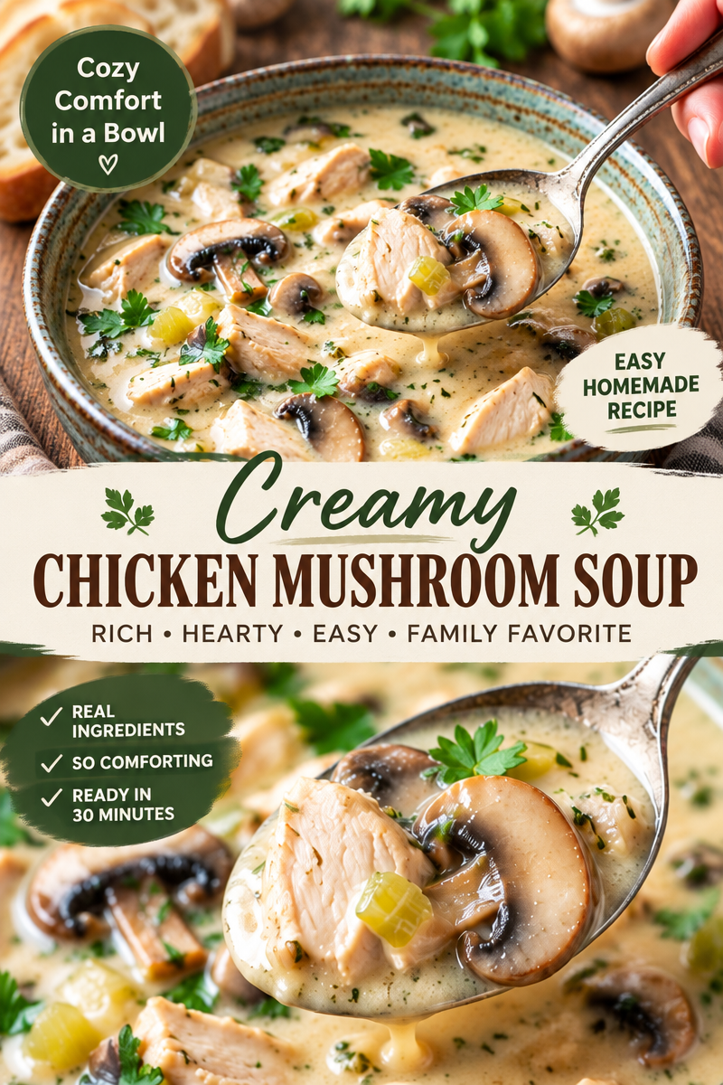 chicken mushroom soup