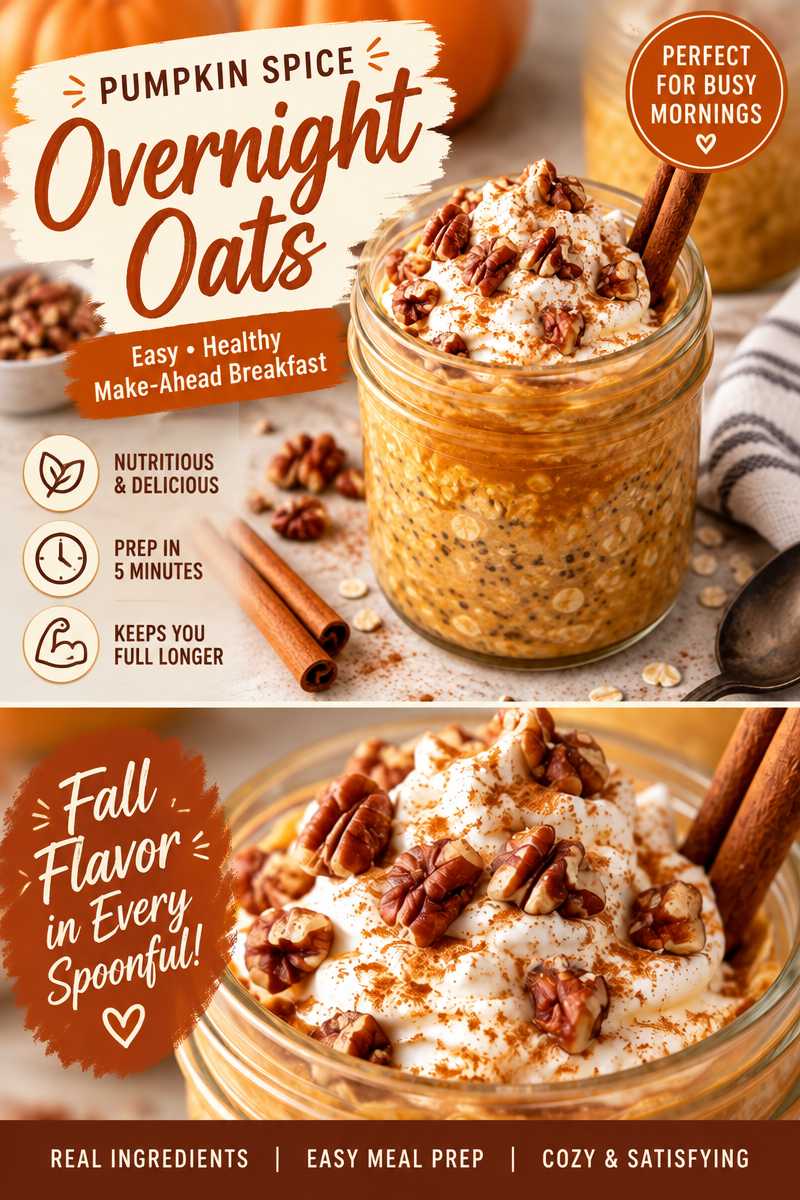 pumpkin overnight oats