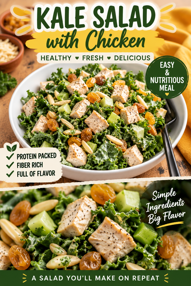 kale chicken salad