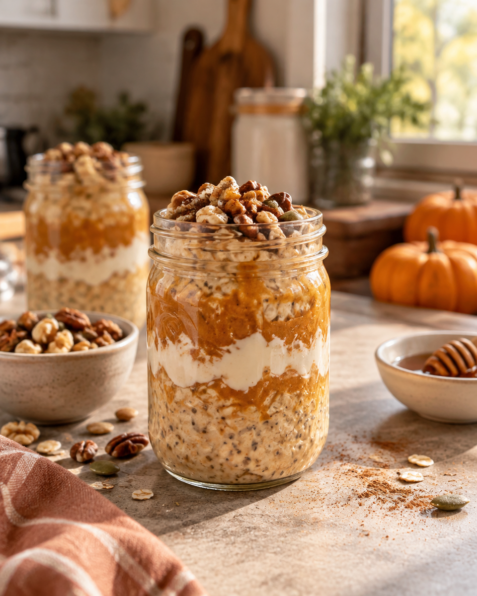 pumpkin overnight oats