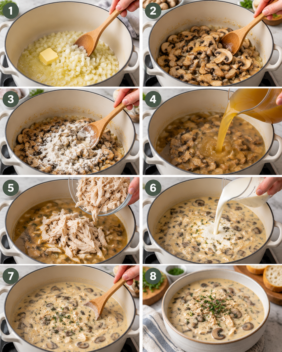 chicken mushroom soup