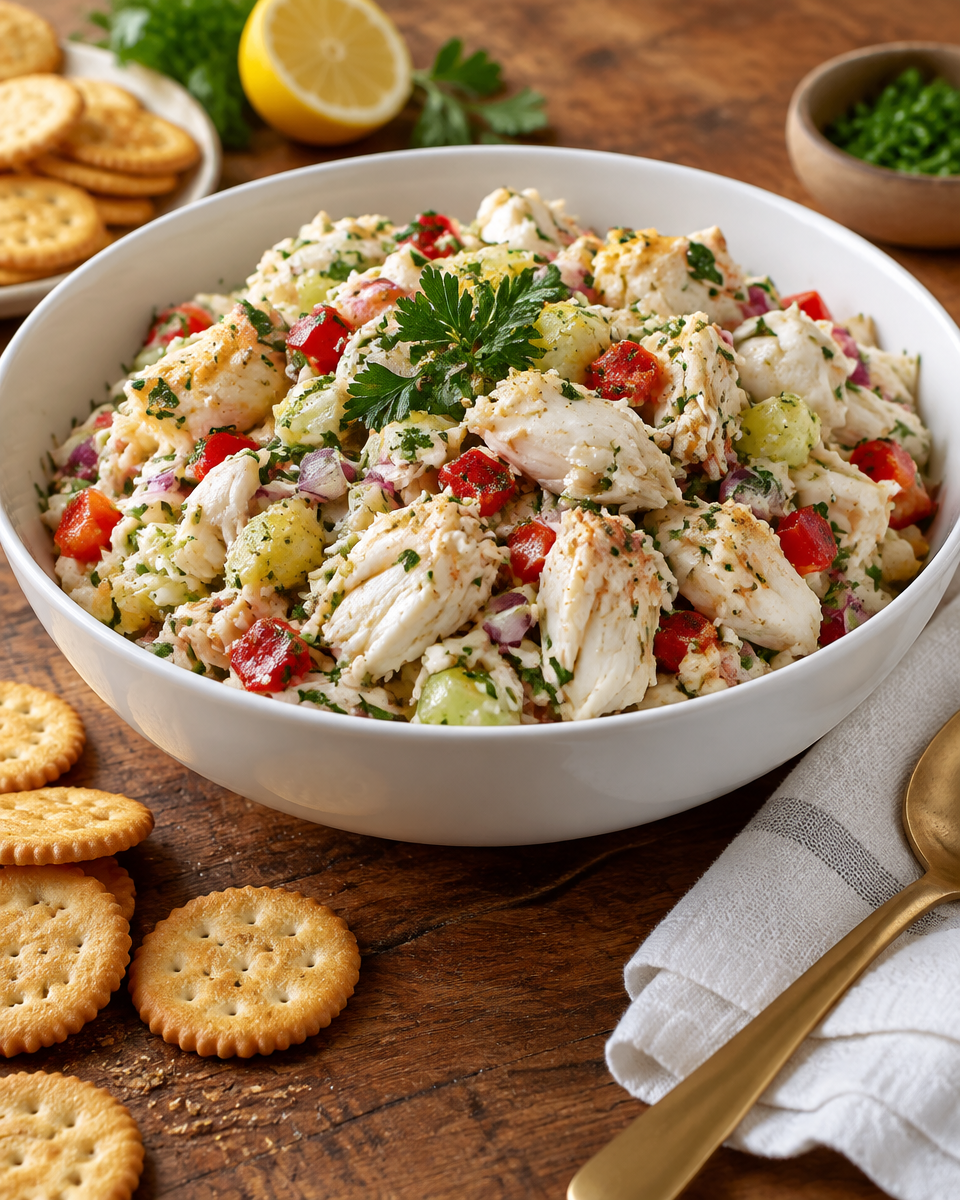 Easy Zesty Lime Crab Salad Recipe