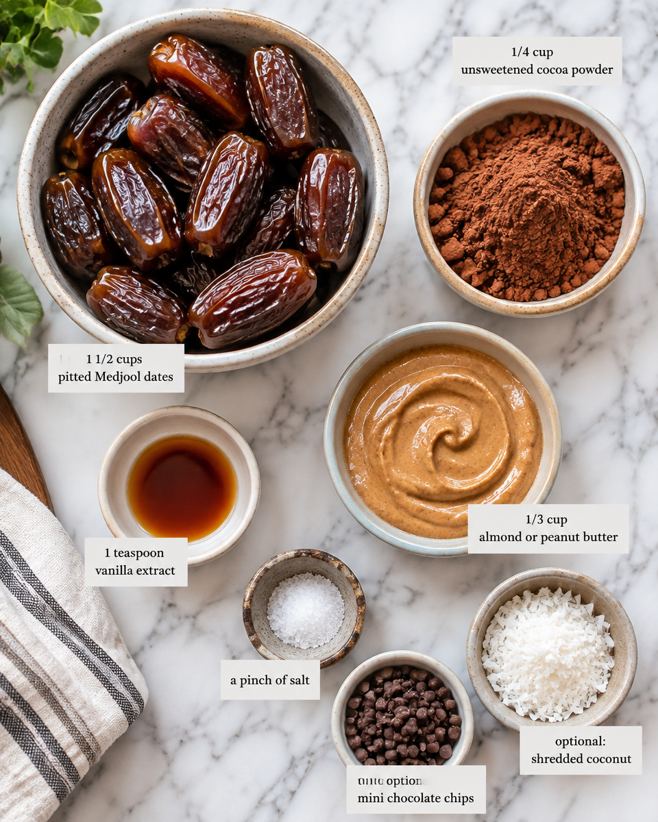 chocolate date balls