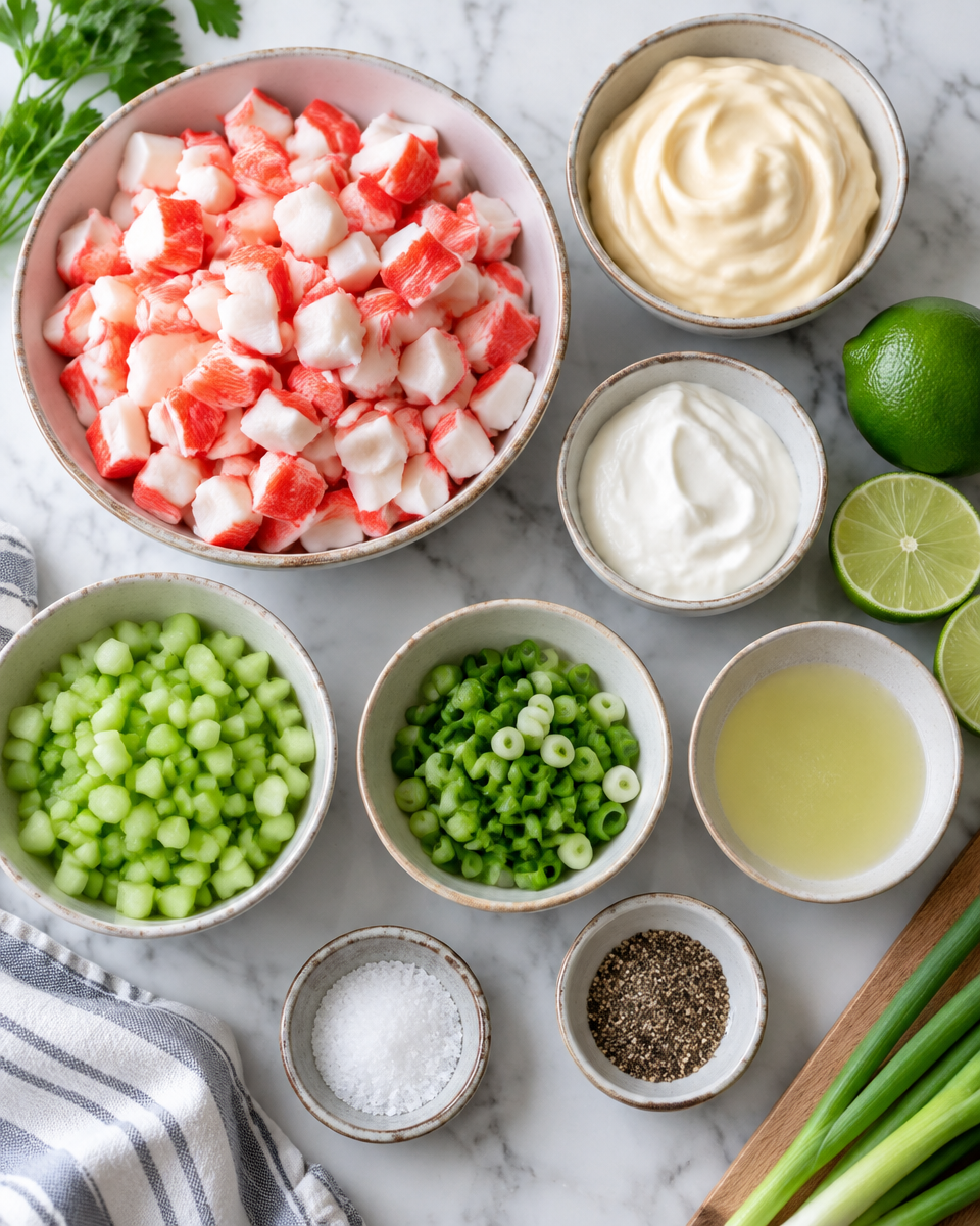 Easy Zesty Lime Crab Salad Recipe