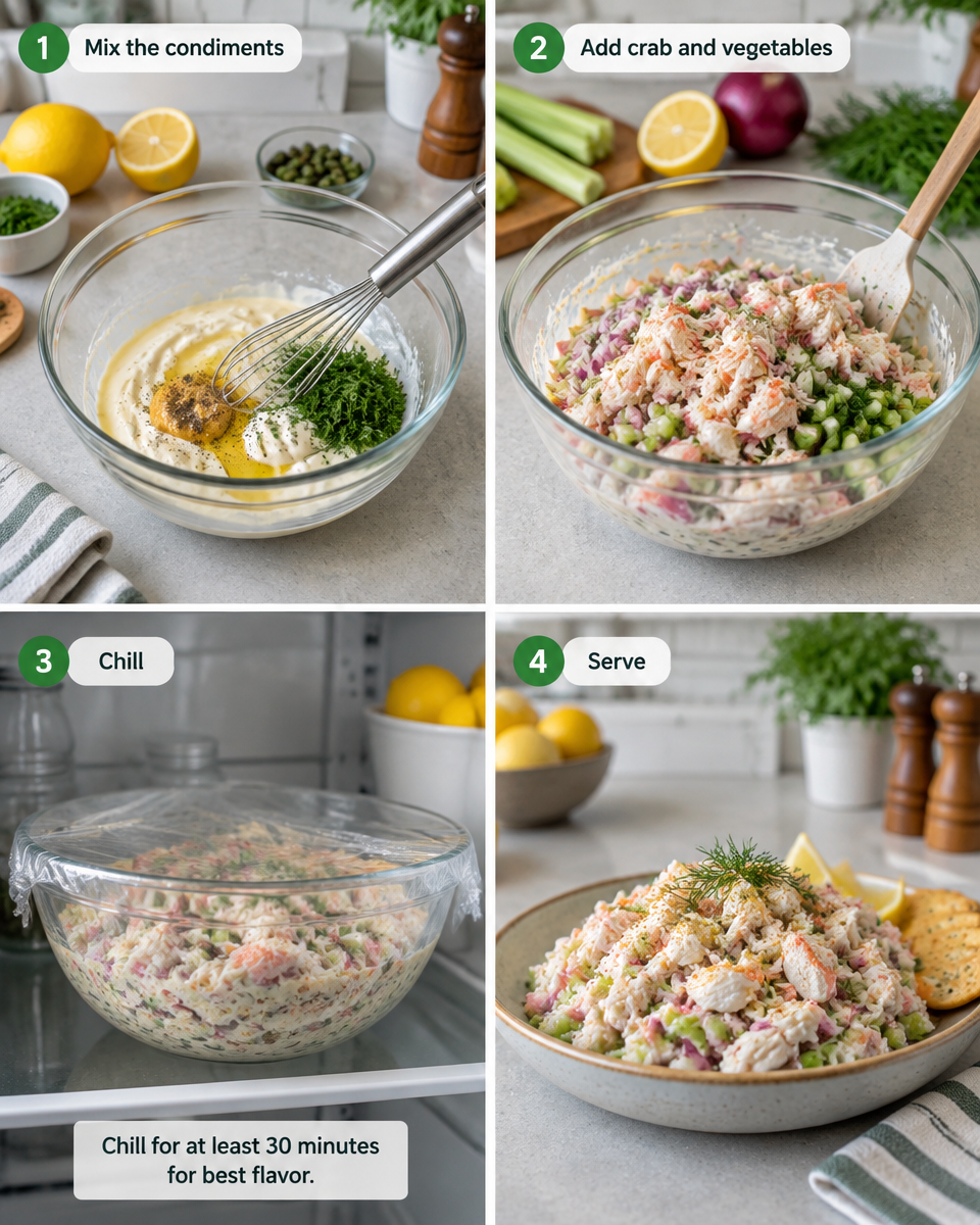imitation crab salad