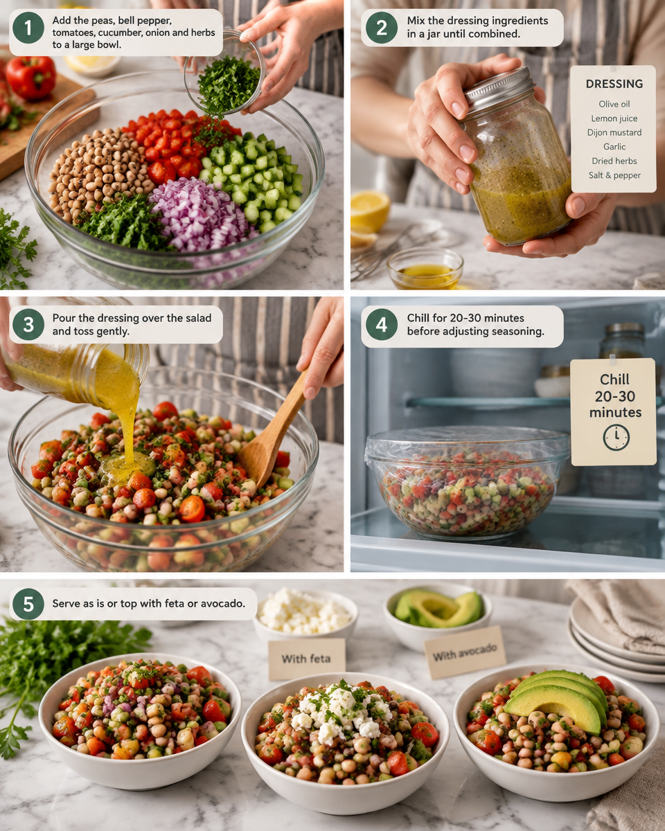 black eyed pea salad
