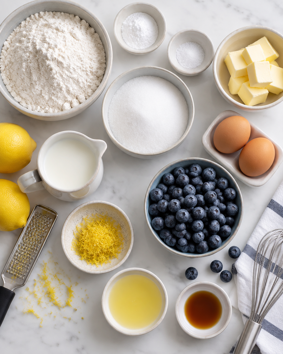 Blueberry Lemon Loaf Recipe