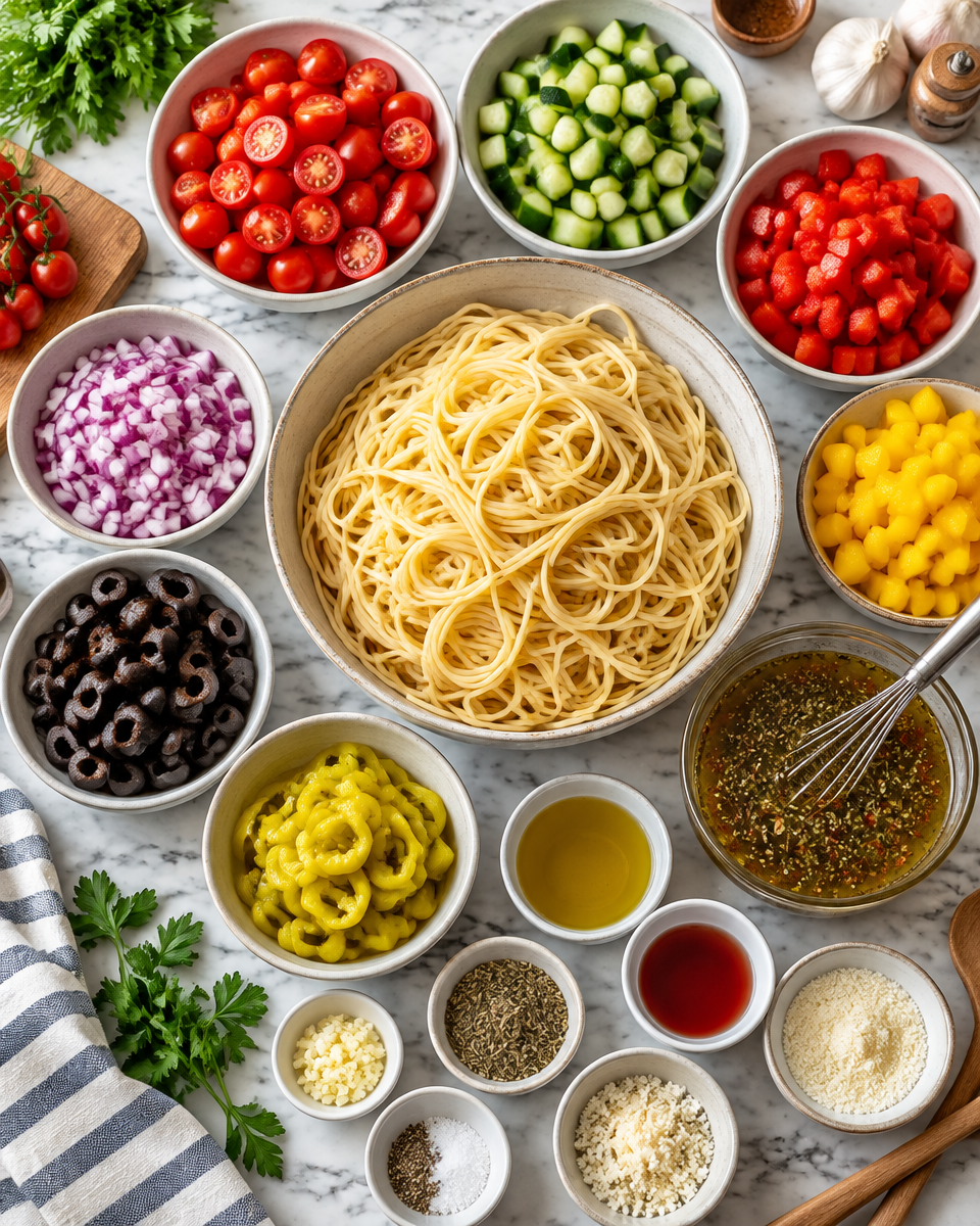 spaghetti salad recipe