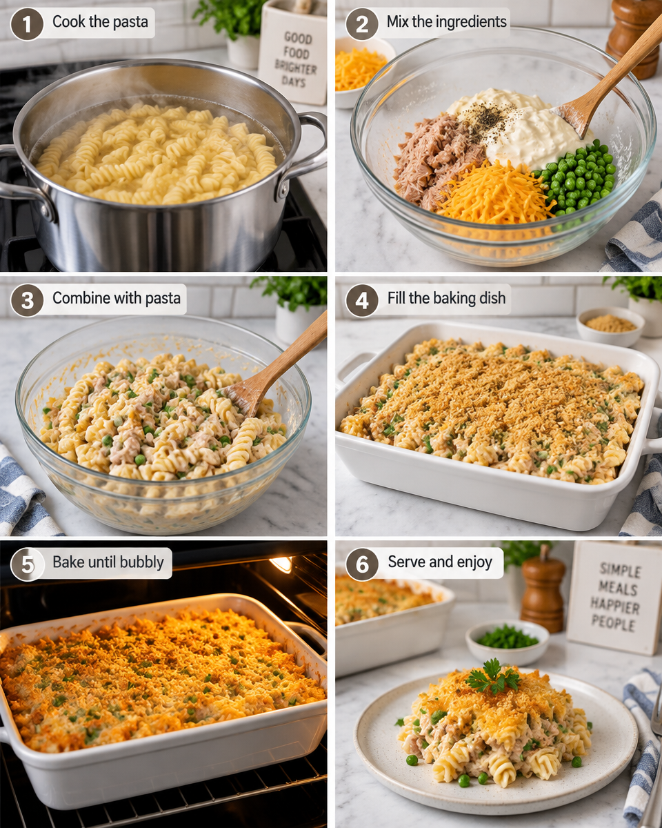 tuna pasta bake