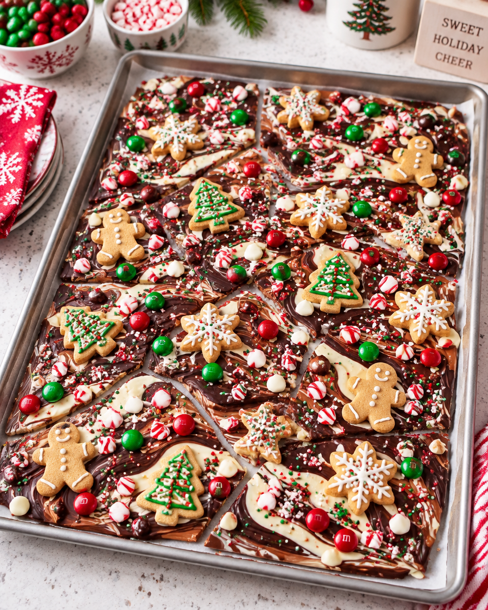 christmas chocolate bark