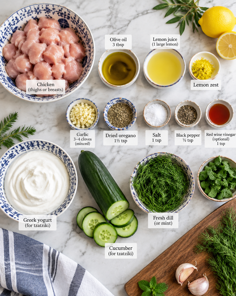 chicken souvlaki