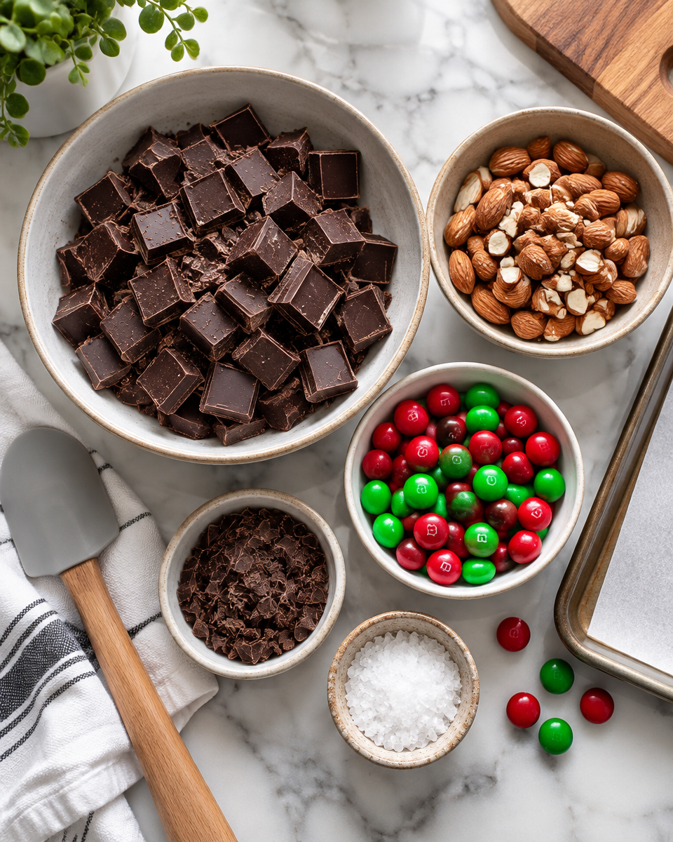 christmas chocolate bark