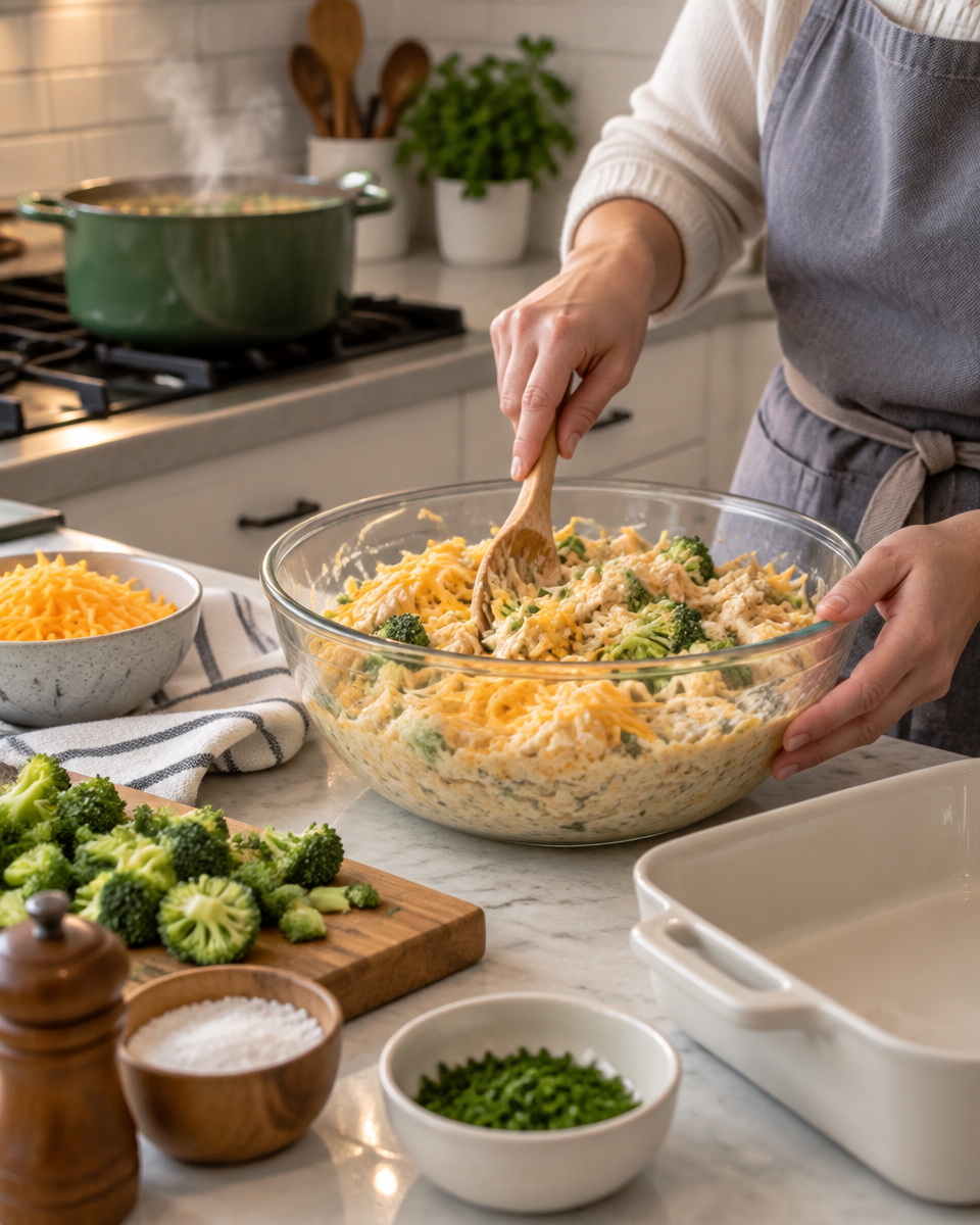 cheesy asparagus casserole