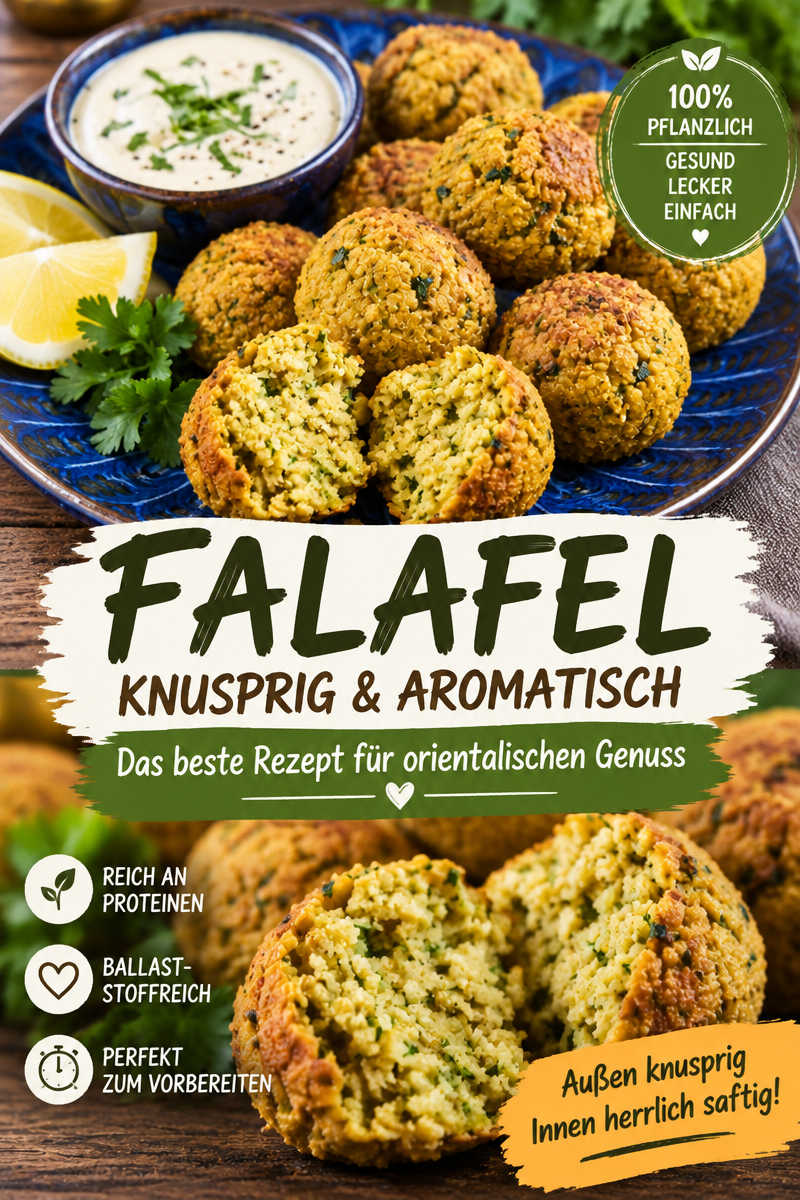 Falafel aus dem Ofen