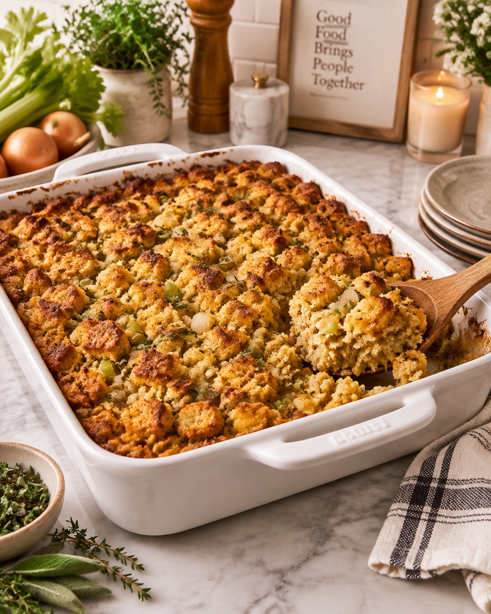 old fashioned cornbread dressing