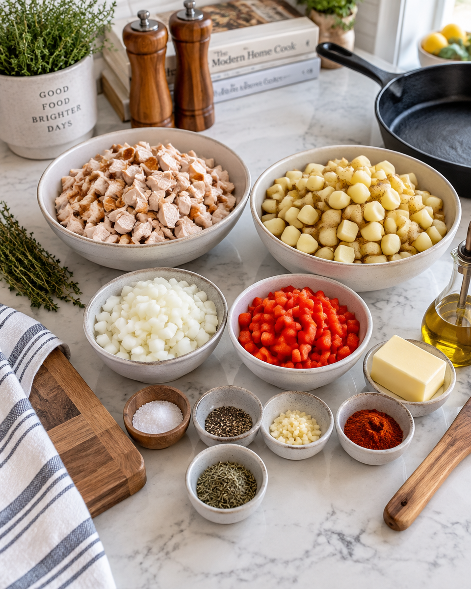 Easy Leftover Turkey Hash Recipe