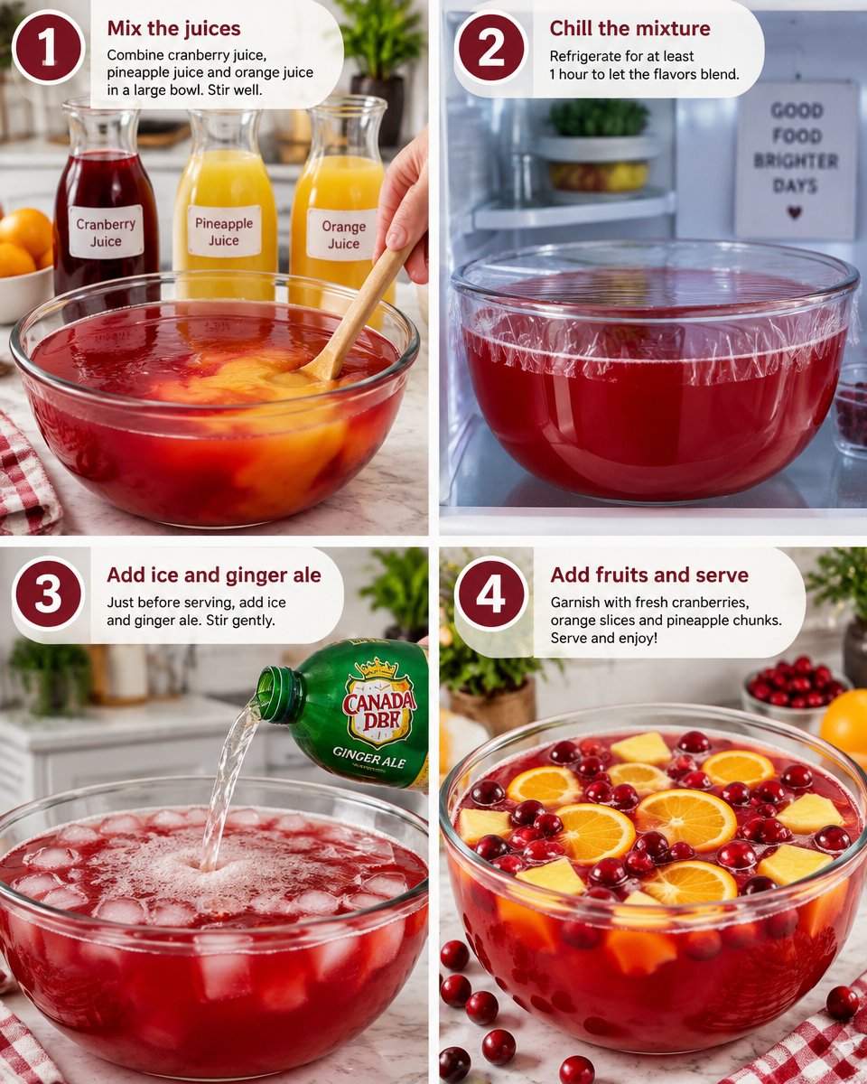 cranberry punch recipe