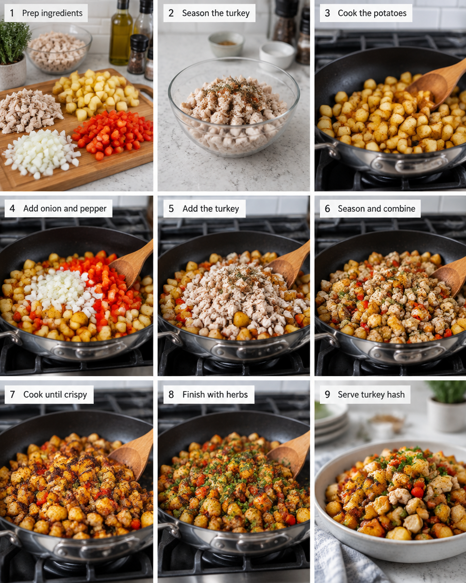 turkey hash recipe