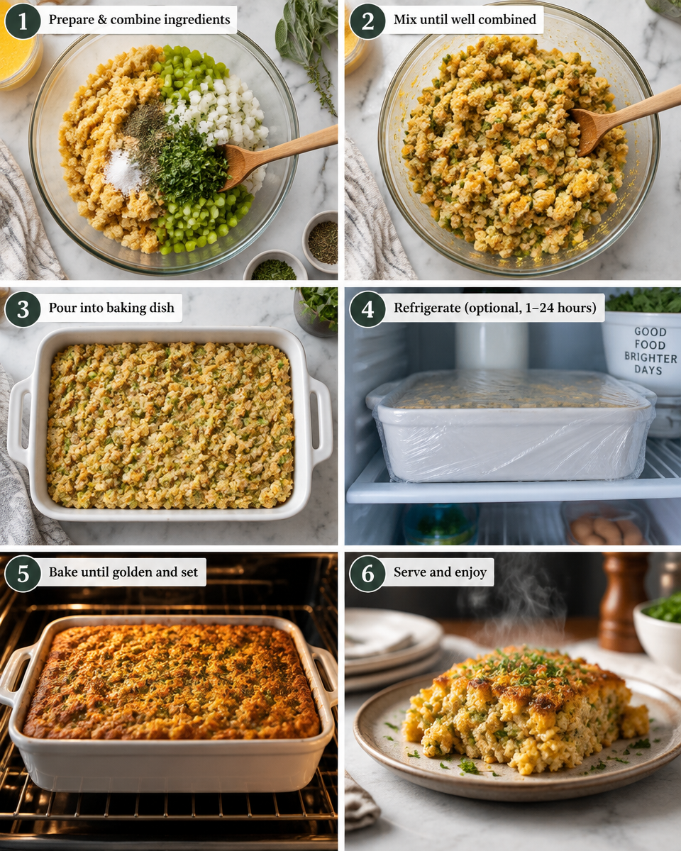 old fashioned cornbread dressing