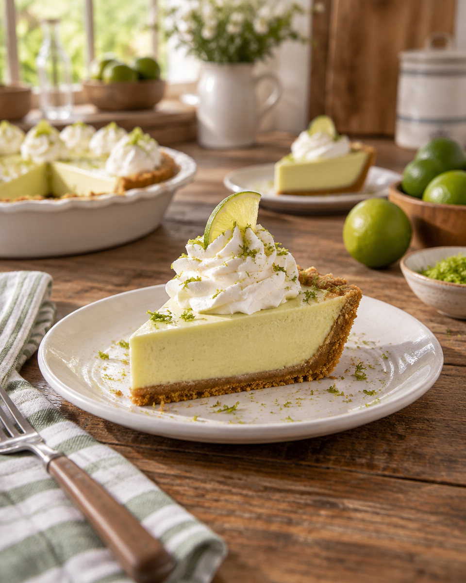 Easy No-Bake Key Lime Pie Recipe