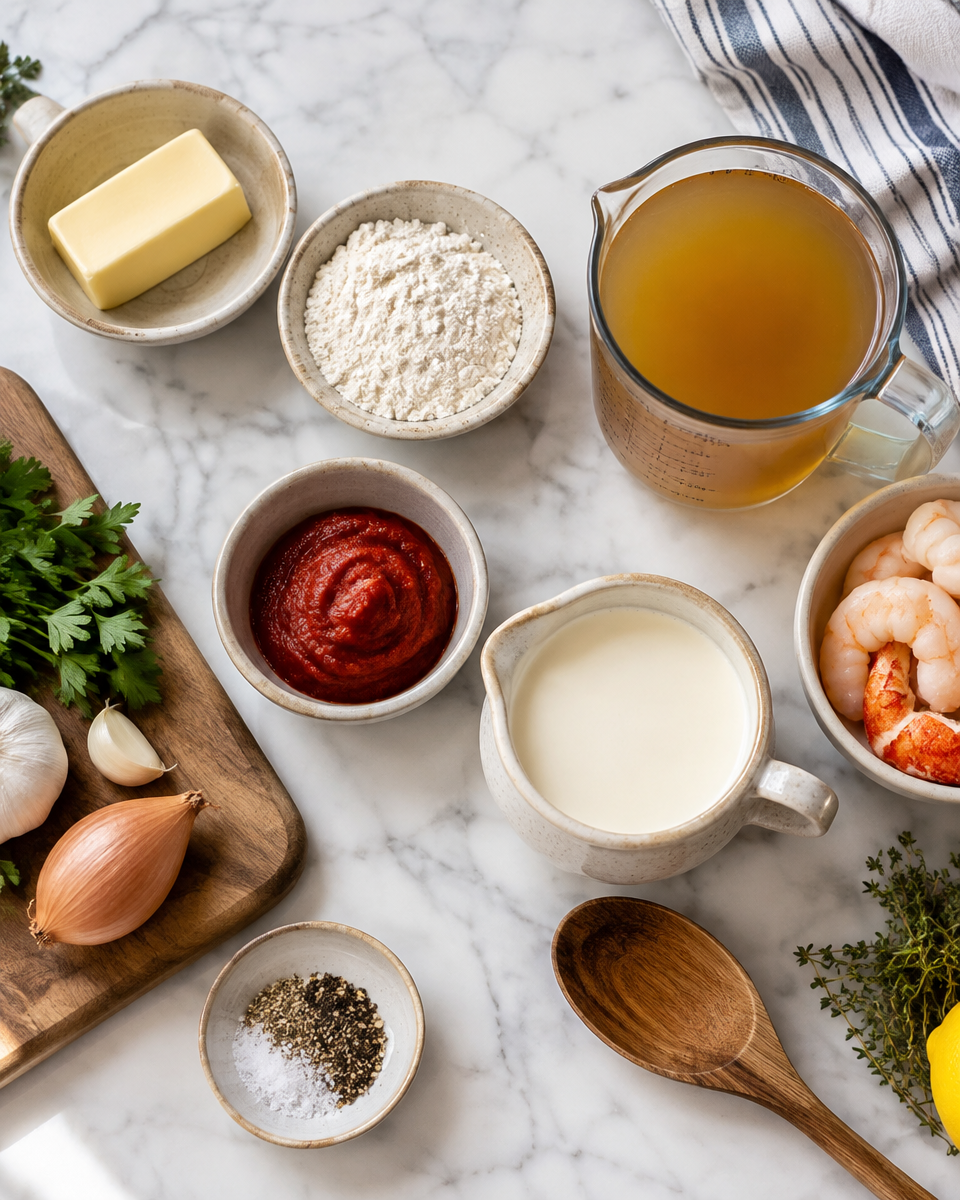 shrimp bisque recipe