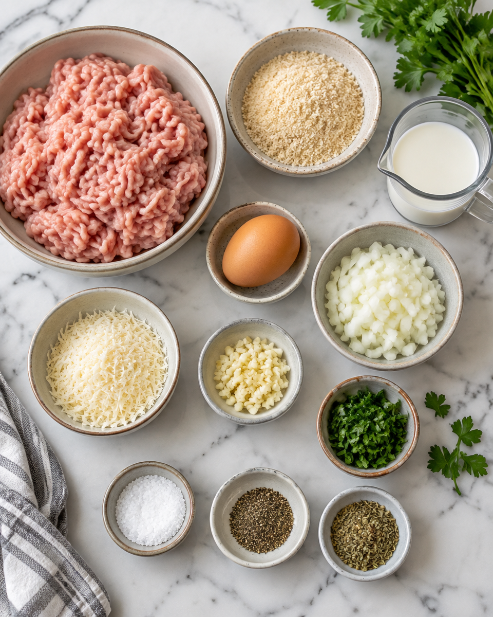 Easy Baked Turkey Meatballs Recipe