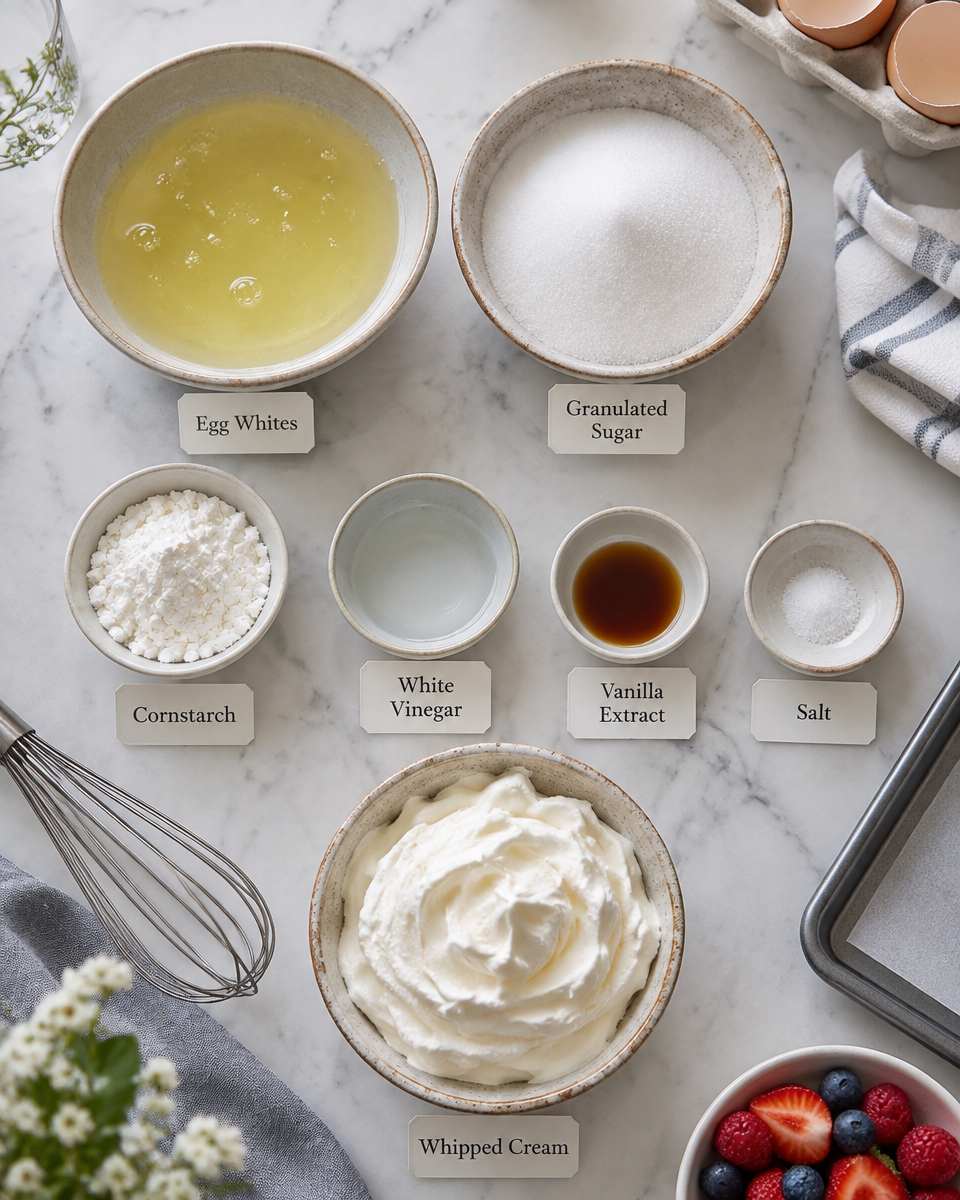 Easy Mini Pavlova Recipe