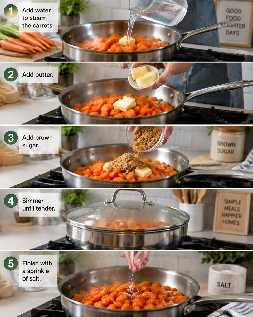 brown sugar glazed carrots
