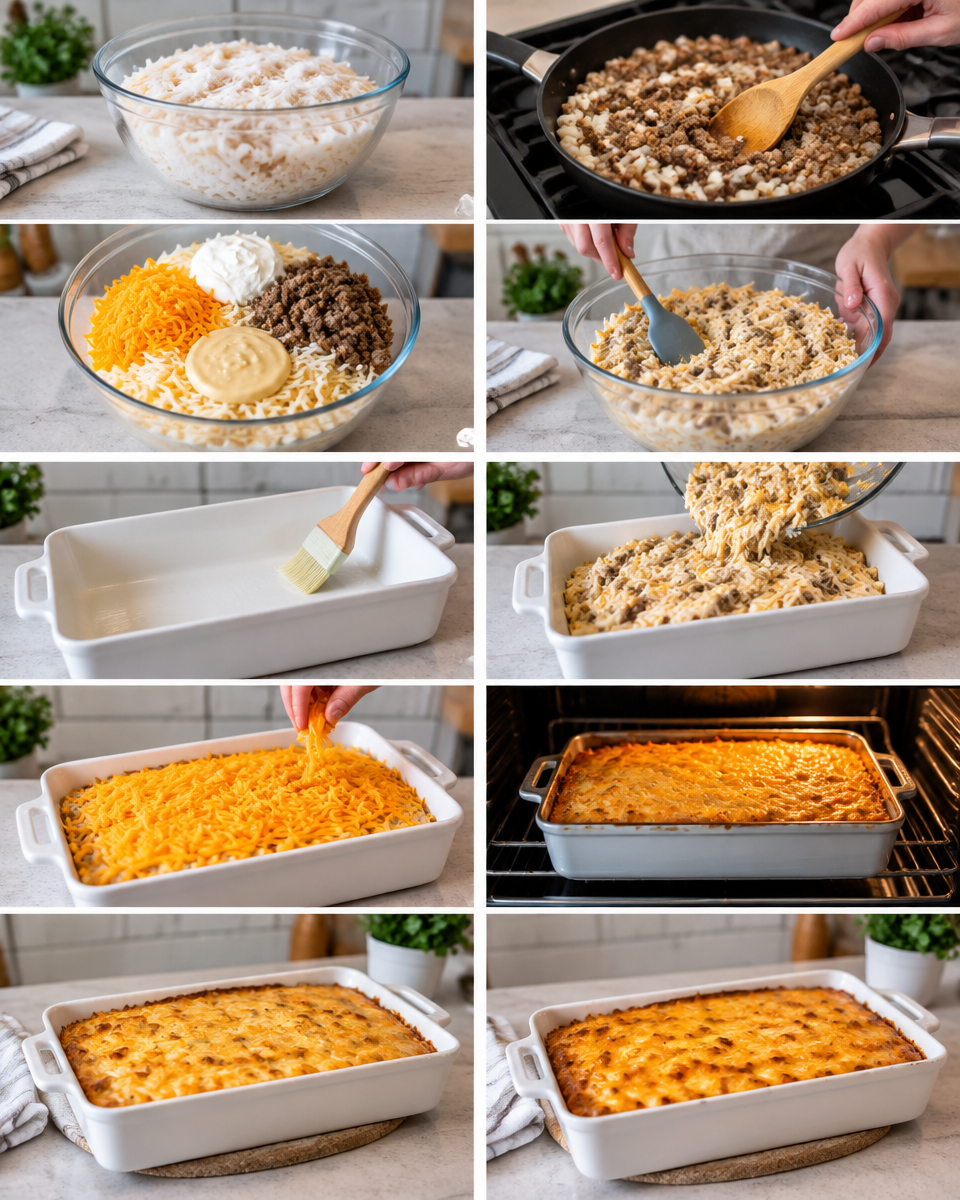 breakfast casserole with hashbrowns