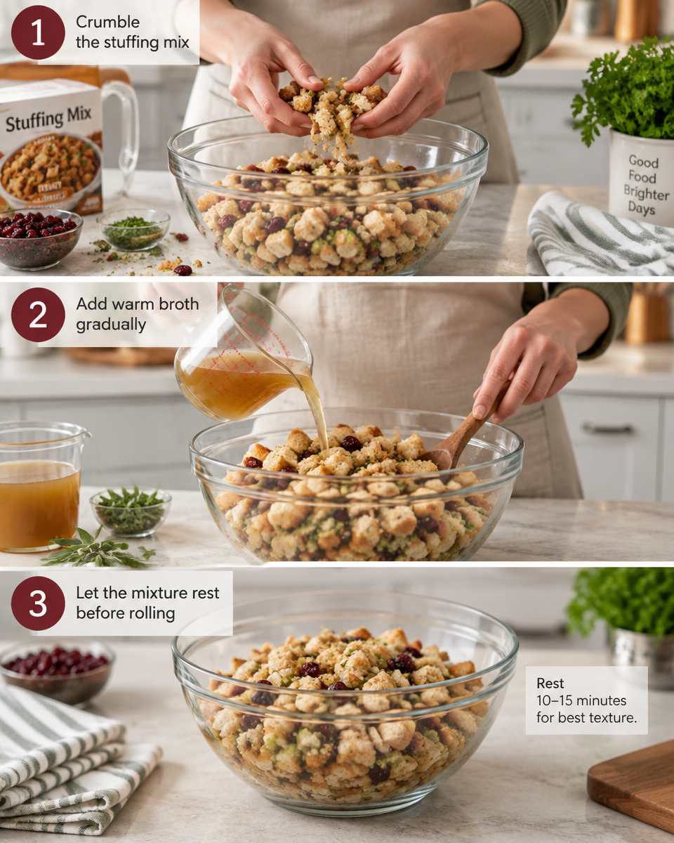 turkey stuffing balls